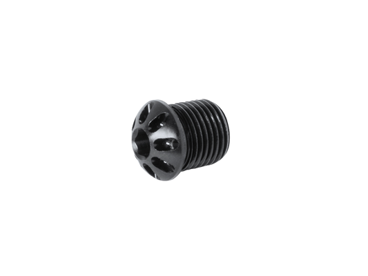 Bonamici Fixed Footpeg Caps (Black) (1/pr)