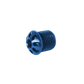 Bonamici Fixed Footpeg Caps (Blue) (1/pr)