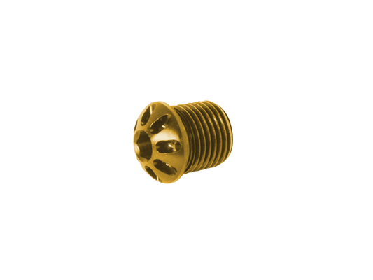 Bonamici Fixed Footpeg Caps (Gold) (1/pr)