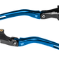 Bonamici Yamaha R1 Folding Levers (2015+) (Black/Blue)