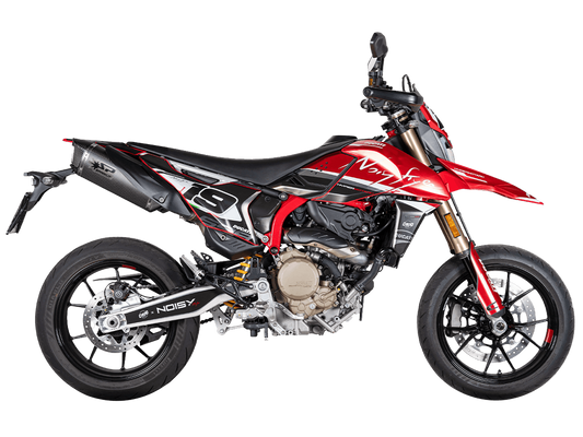 Spark Ducati Hypermotard 698 "Double Force Evo Carbon" Slip-On Exhaust