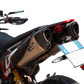 Spark Ducati Hypermotard 698 "Double Konix Evo" Slip-On Exhaust