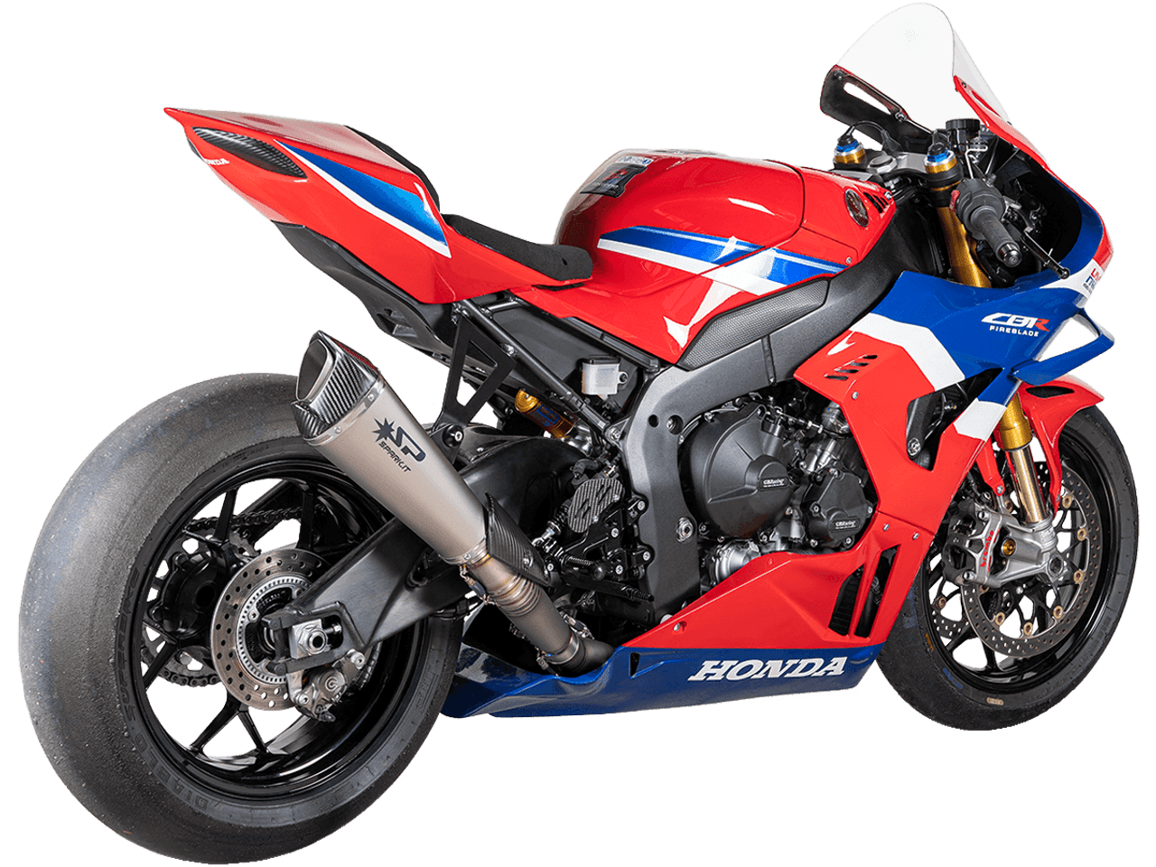 Spark Honda CBR 1000RR-R Fireblade SP Full Titanium Exhaust System (180 Deg / Split Throttle Body) (2025+)