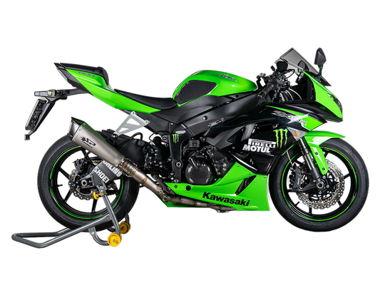 Spark Kawasaki Ninja ZX-6R "Konix Evo" Titanium Full Exhaust System (WSBK Evolution) (2009+)