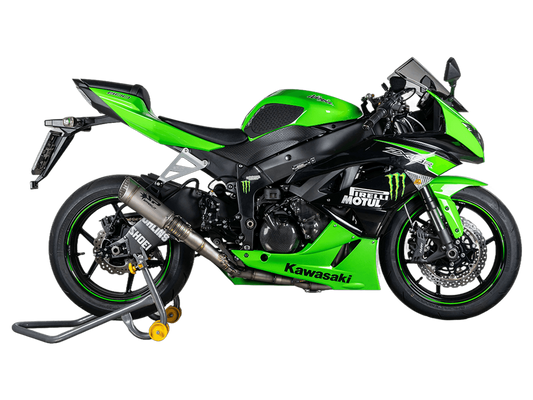 Spark Kawasaki Ninja ZX-6R "Grid-O" Titanium Full Exhaust System (WSBK Evolution) (2009+)