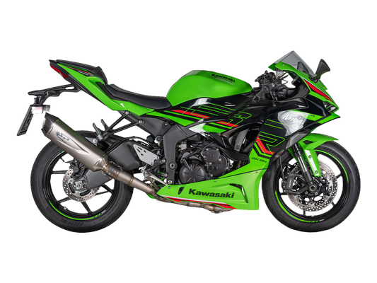 Spark Kawasaki Ninja ZX-6R "Force Evo" Titanium Full Exhaust System (WSBK Evolution) (2009+)