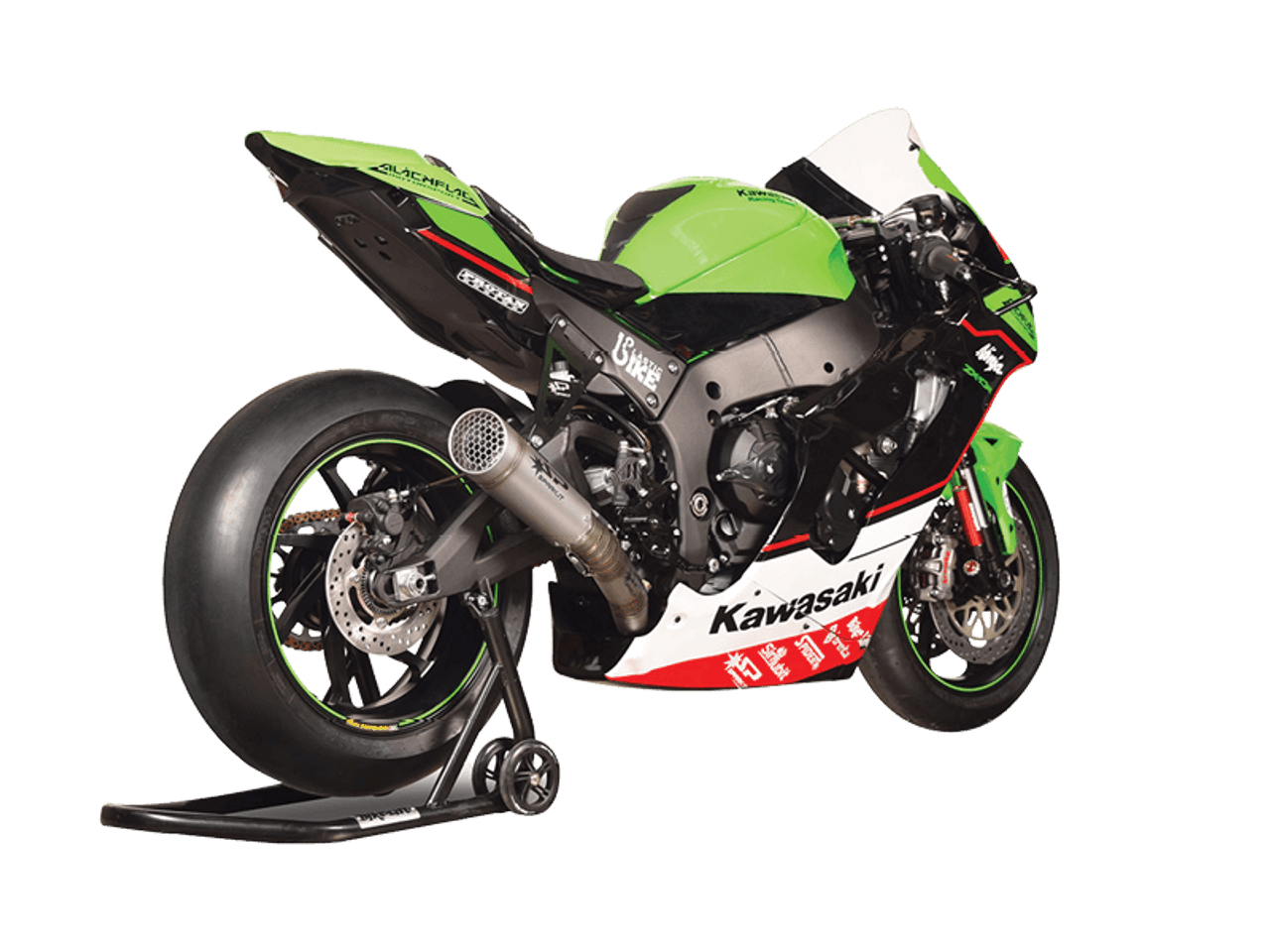 Spark Kawasaki Ninja ZX-10R "Grid-O" Titanium Full Exhaust System (WSBK Evolution) (2016+)