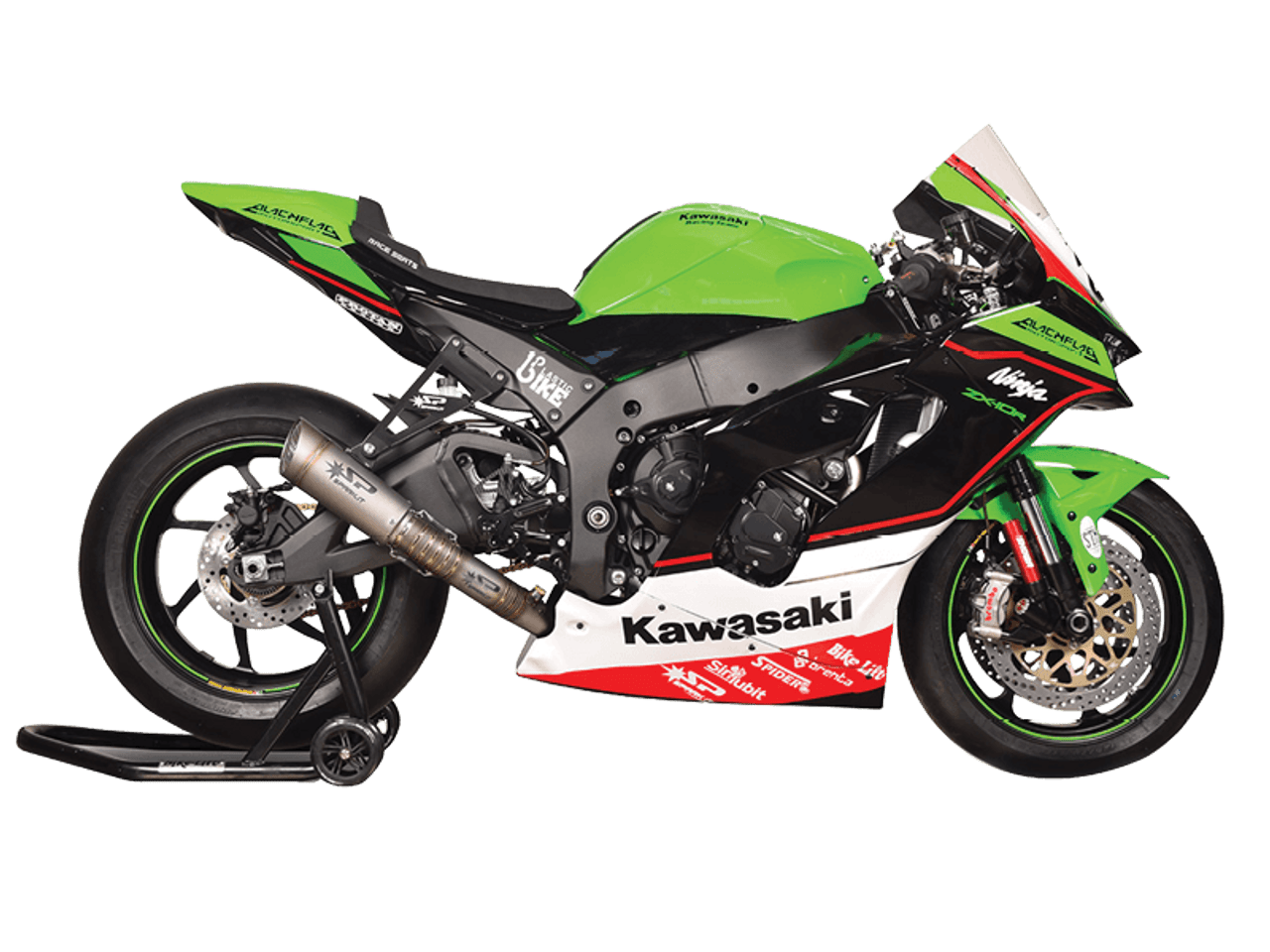 Spark Kawasaki Ninja ZX-10R "Grid-O" Titanium Full Exhaust System (WSBK Evolution) (2016+)