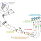 Spark Kawasaki Ninja ZX-4R/RR "Konix Evo" Full Exhaust System