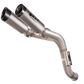 Spark KTM 1390 / 1290 Super Duke R / R Evo "Double Dyno Carbon" Semi-Full Exhaust System (2020+)