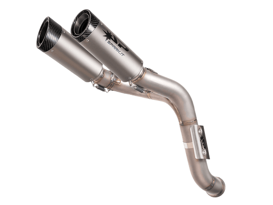 Spark KTM 1390 / 1290 Super Duke R / R Evo "Double Dyno Carbon" Semi-Full Exhaust System (2020+)