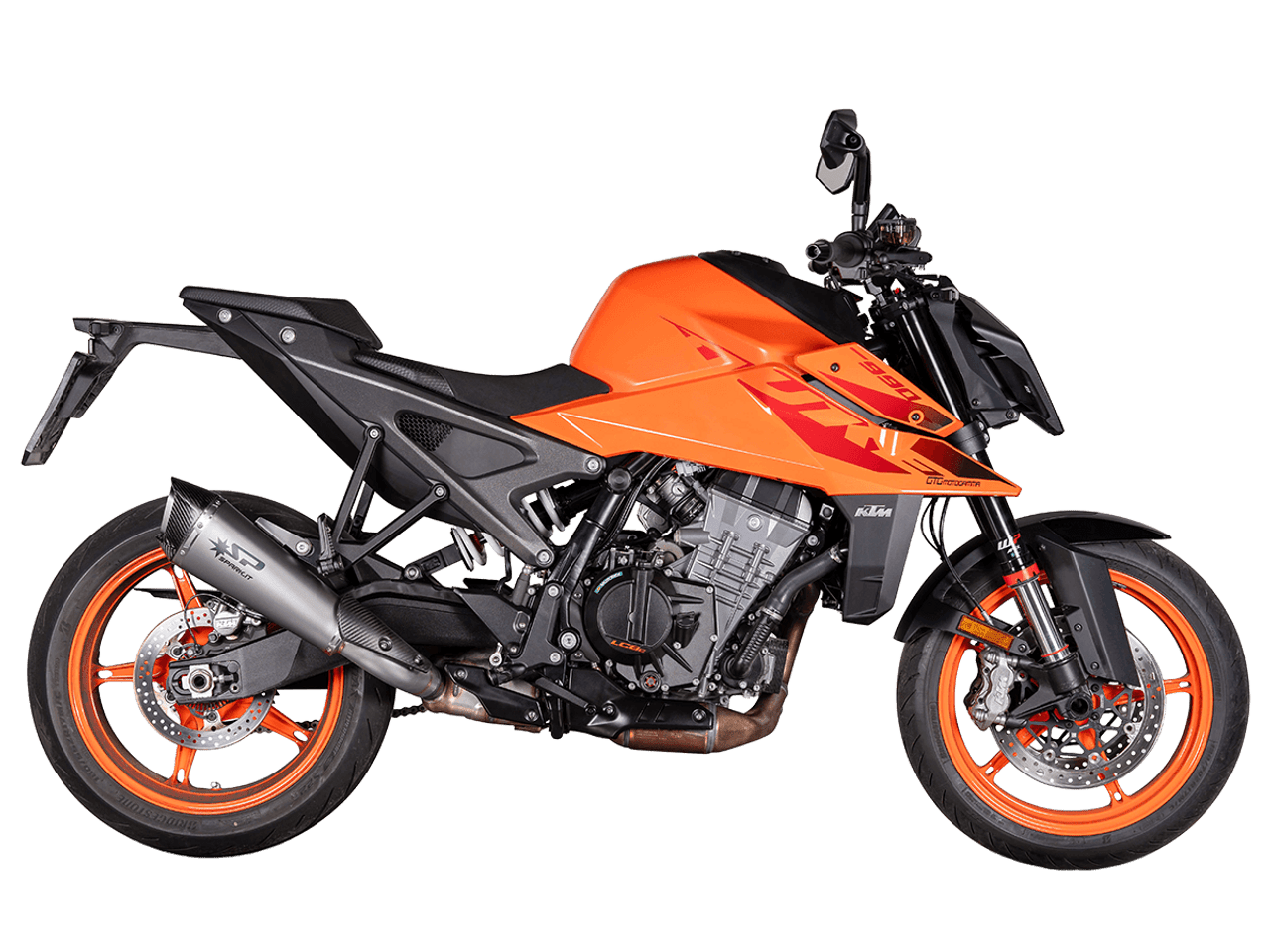 Spark KTM Duke 990/R "Konix Evo" Slip-On Exhaust System