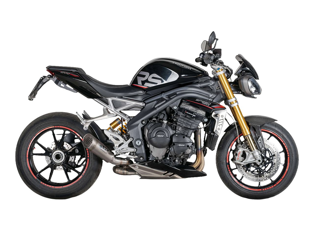 Spark Triumph Speed Triple 1200 "Grid-O" Semi-Full Exhaust System
