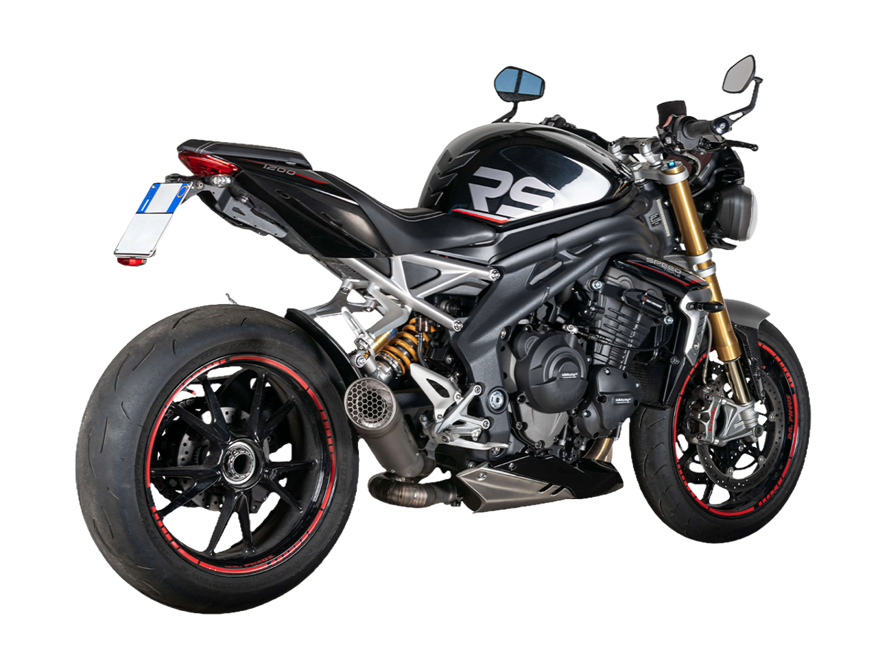 Spark Triumph Speed Triple 1200 "Grid-O" Semi-Full Exhaust System