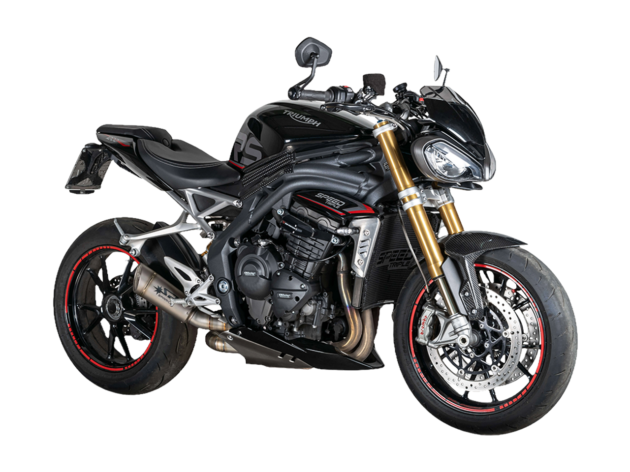 Spark Triumph Speed Triple 1200 "Grid-O" Semi-Full Exhaust System