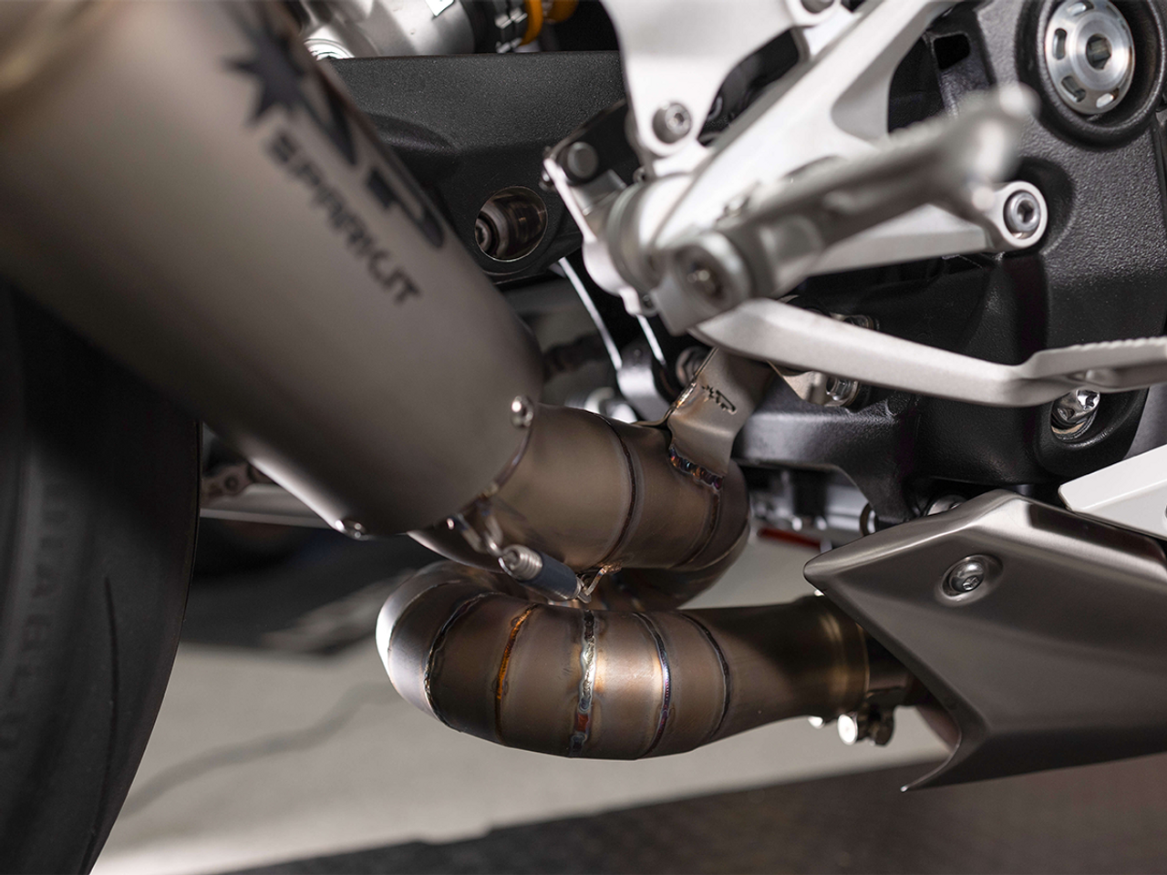 Spark Triumph Speed Triple 1200 "Grid-O" Semi-Full Exhaust System