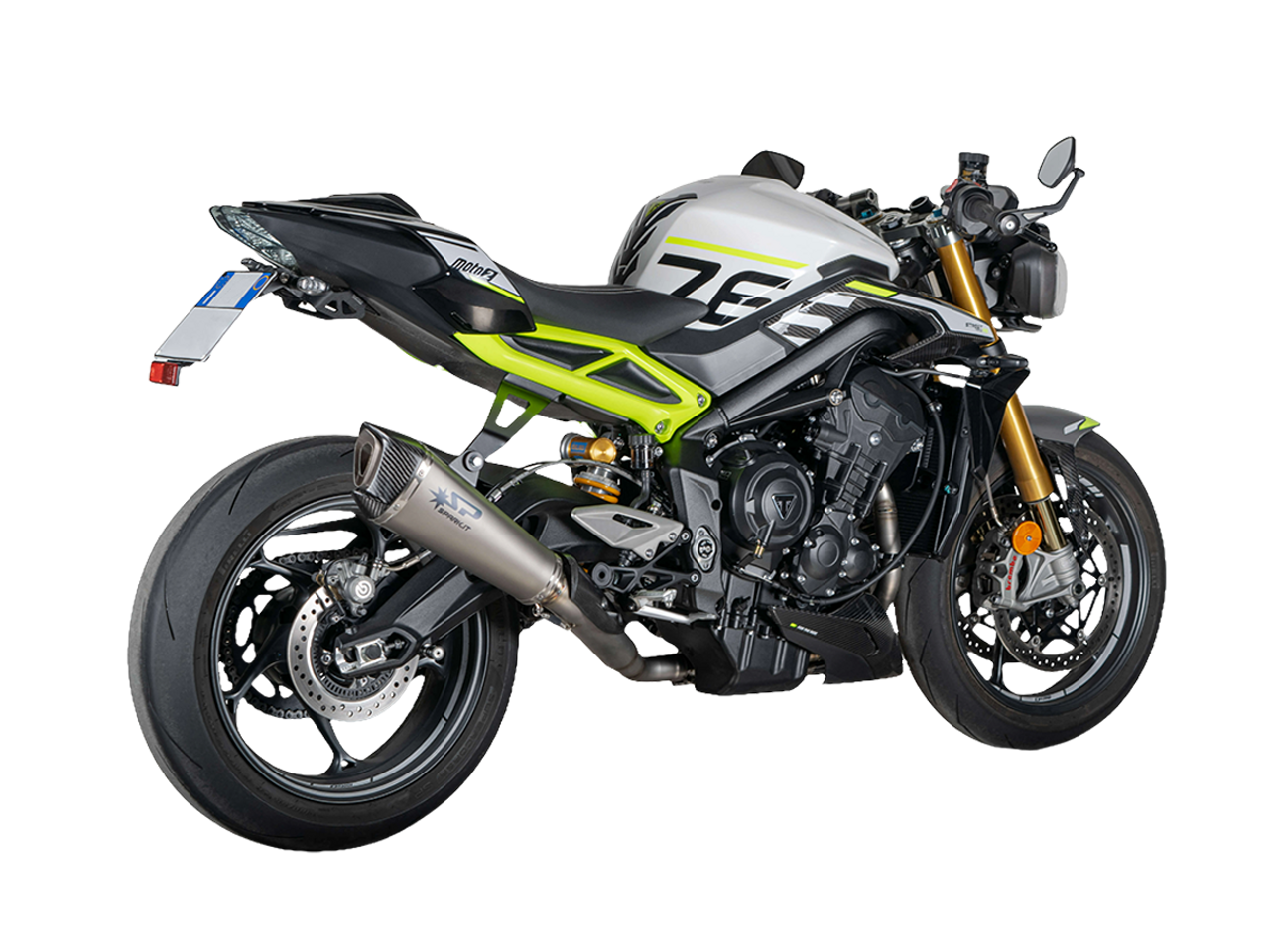 Spark Triumph Street Triple 765 R/RS Moto2 "Konix Evo" Full Exhaust System (2018+)
