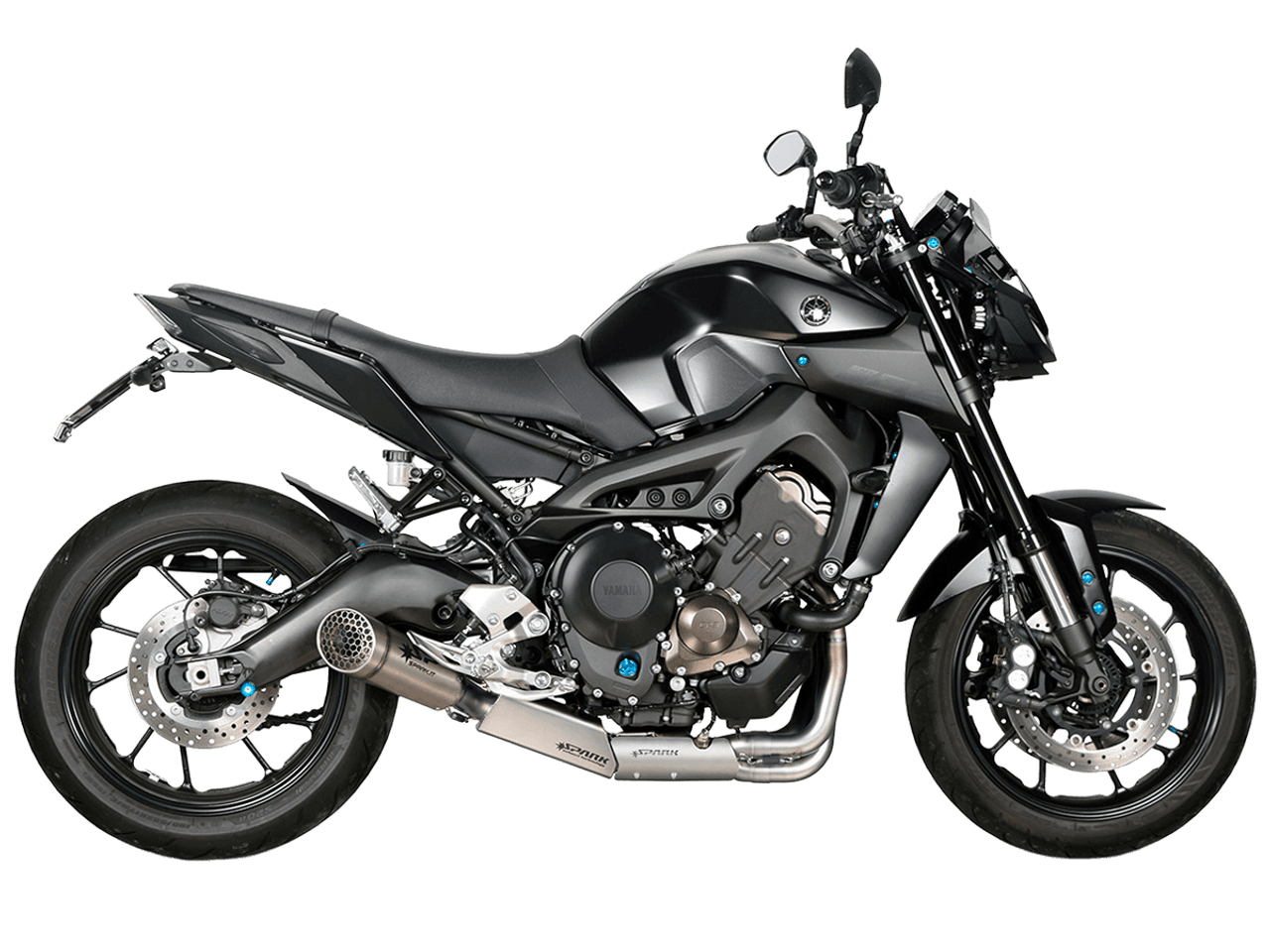 Spark Yamaha MT-09 / FZ-09 "Grid-O" Full Exhaust System (Euro4) (14-20)