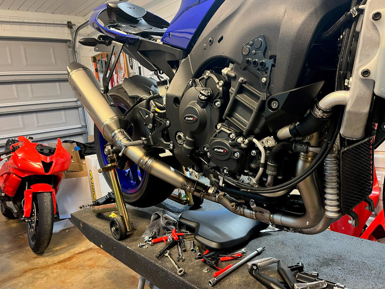 Spark Yamaha R1 "Force Evo" Titanium Full Exhaust System (WSBK Evolution) (2015+)