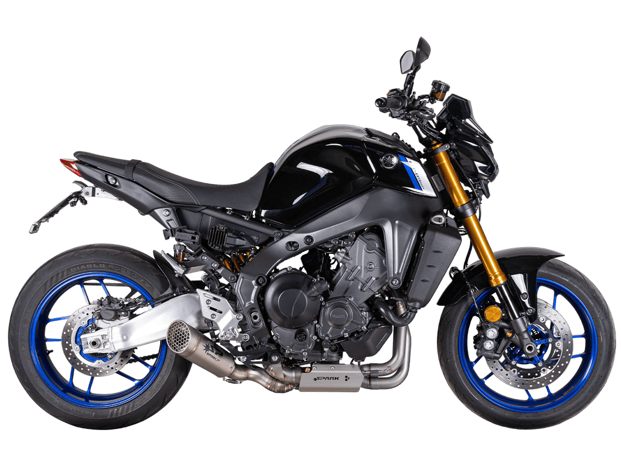 Spark Yamaha MT-09 / XSR 900 "Grid-O" Full Exhaust System (Race) (2021+)