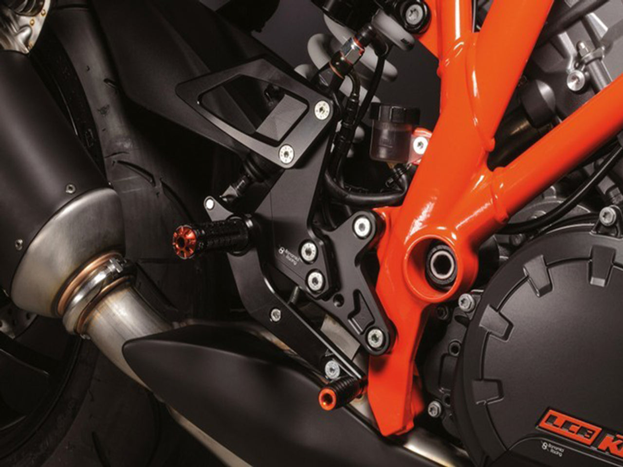 Bonamici KTM 1290 Super Duke GT/R Rearsets (17-19)