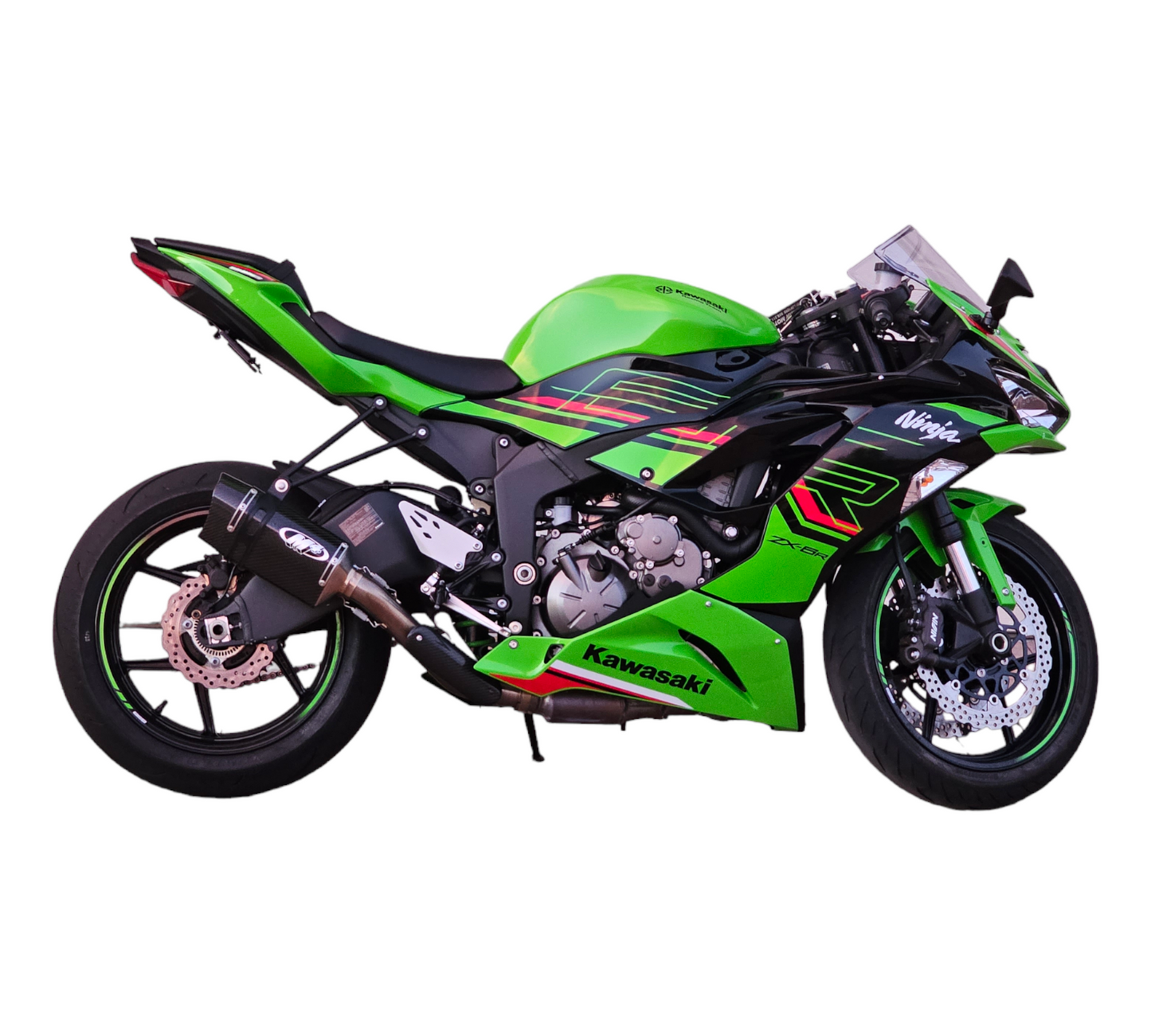 ZX6R License Plate Mount