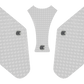 Eazi-Grip Universal Large Oval Tank Grips (All Bikes) (Clear)