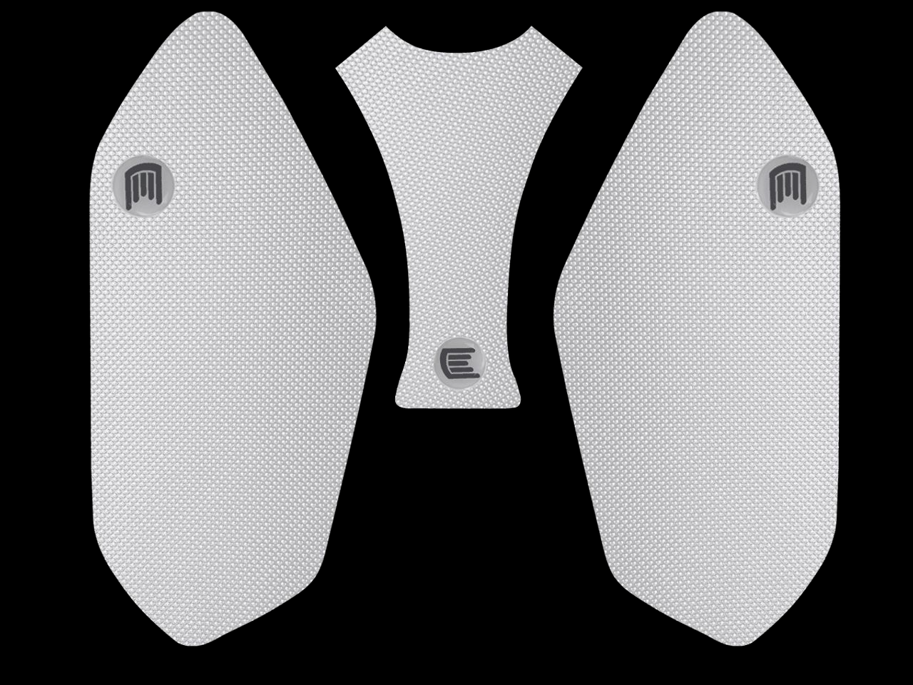 Eazi-Grip Tank Grips for BMW S1000RR / HP4 (15-19) (Micro-Grip) (Clear)