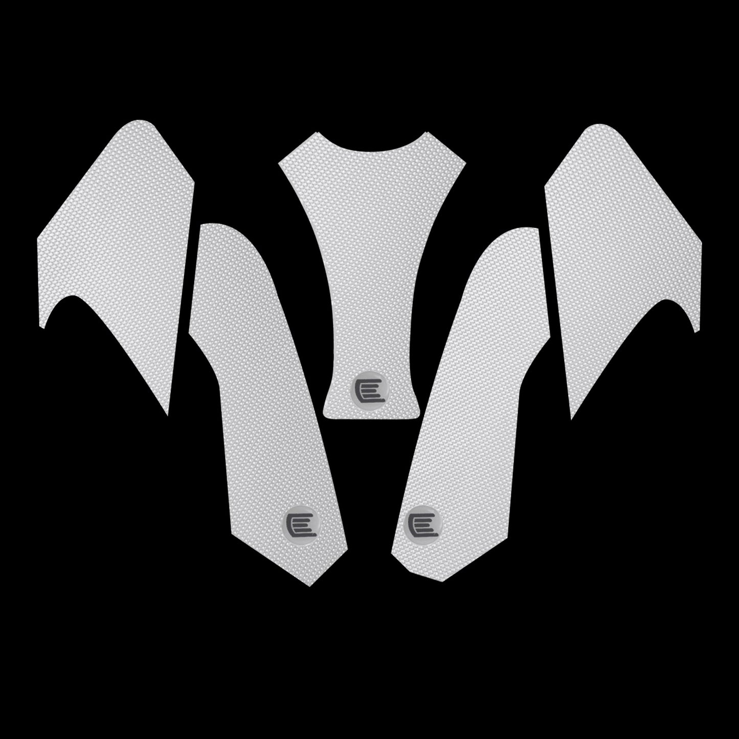 Eazi-Grip Honda CBR 1000RR Tank Grips (2017+) (Micro-Grip) (Clear)