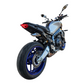 Yamaha MT09 tail tidy diagonal full view
