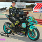 Spark Kawasaki Ninja 500 / 400 "Konix" Full Exhaust System