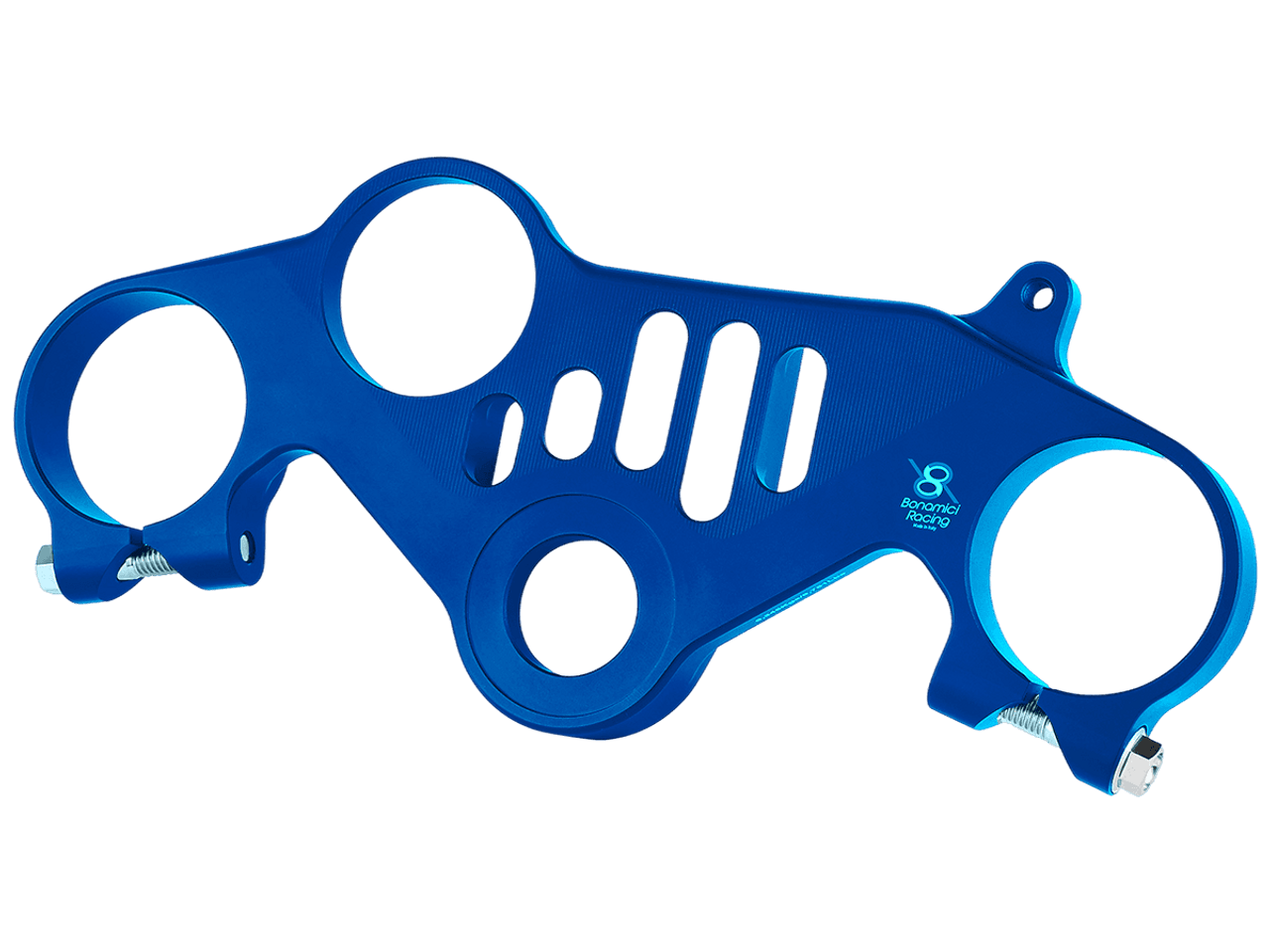 Bonamici Triple Tree Clamp Yamaha R9 (Blue) (Street)