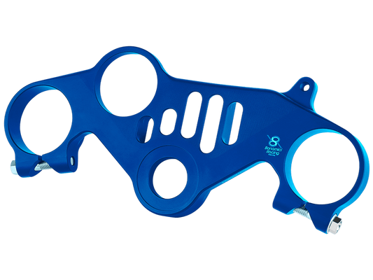 Bonamici Triple Tree Clamp Yamaha R9 (Blue) (Street)