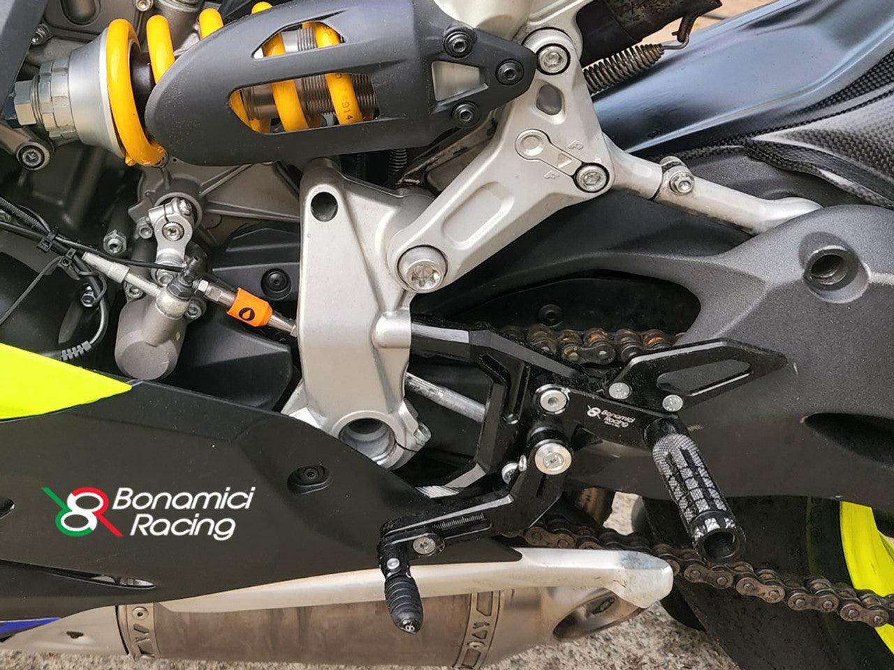 Bonamici Ducati Panigale 959, 899, 1199, 1299 Rearsets