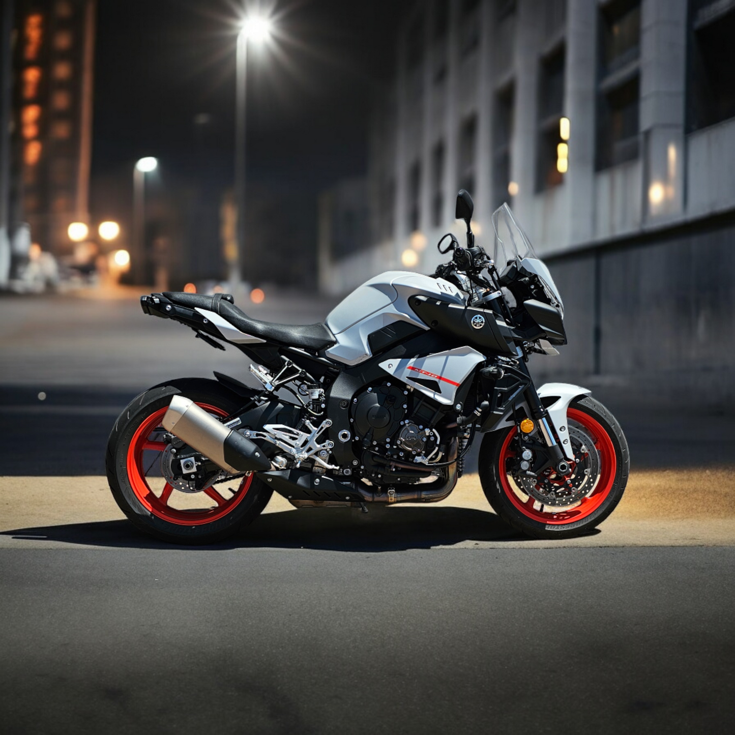 Yamaha MT10 tail tidy lifestyle view