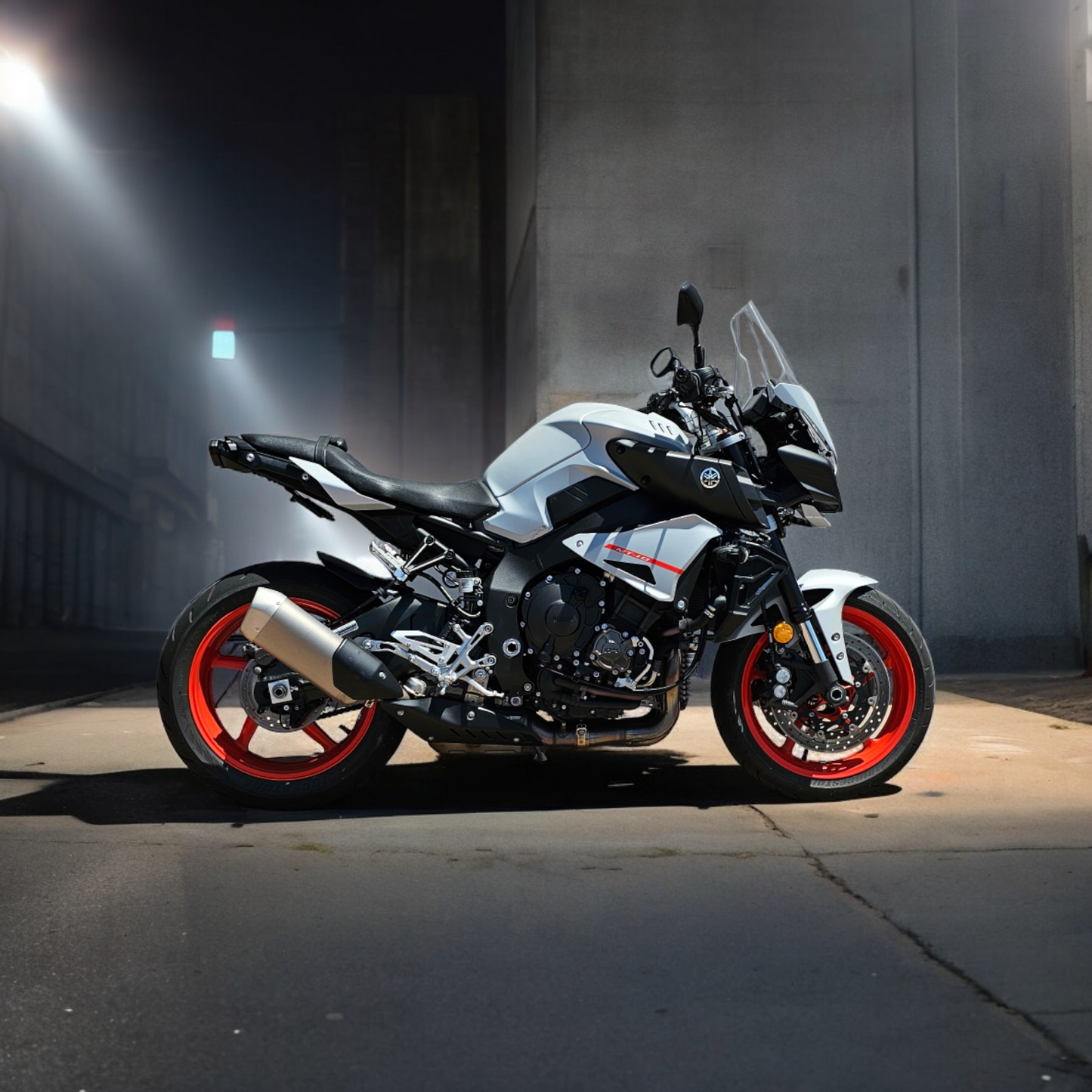 Yamaha MT10 fender eliminator lifestyle view