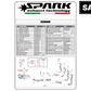 Spark Suzuki GSX-R 1000 "Konix" Full Exhaust System (2017+)