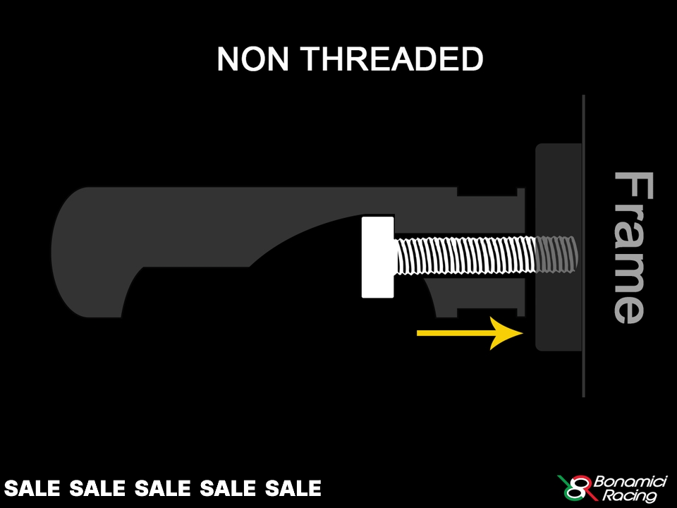 Bonamici Footpeg (Racing) (Non-Threaded) (82mm)