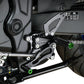 Bonamici Rearset Colored Toe Pegs & Footpeg Caps (Green)