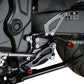 Bonamici Rearset Colored Toe Pegs & Footpeg Caps (Red)