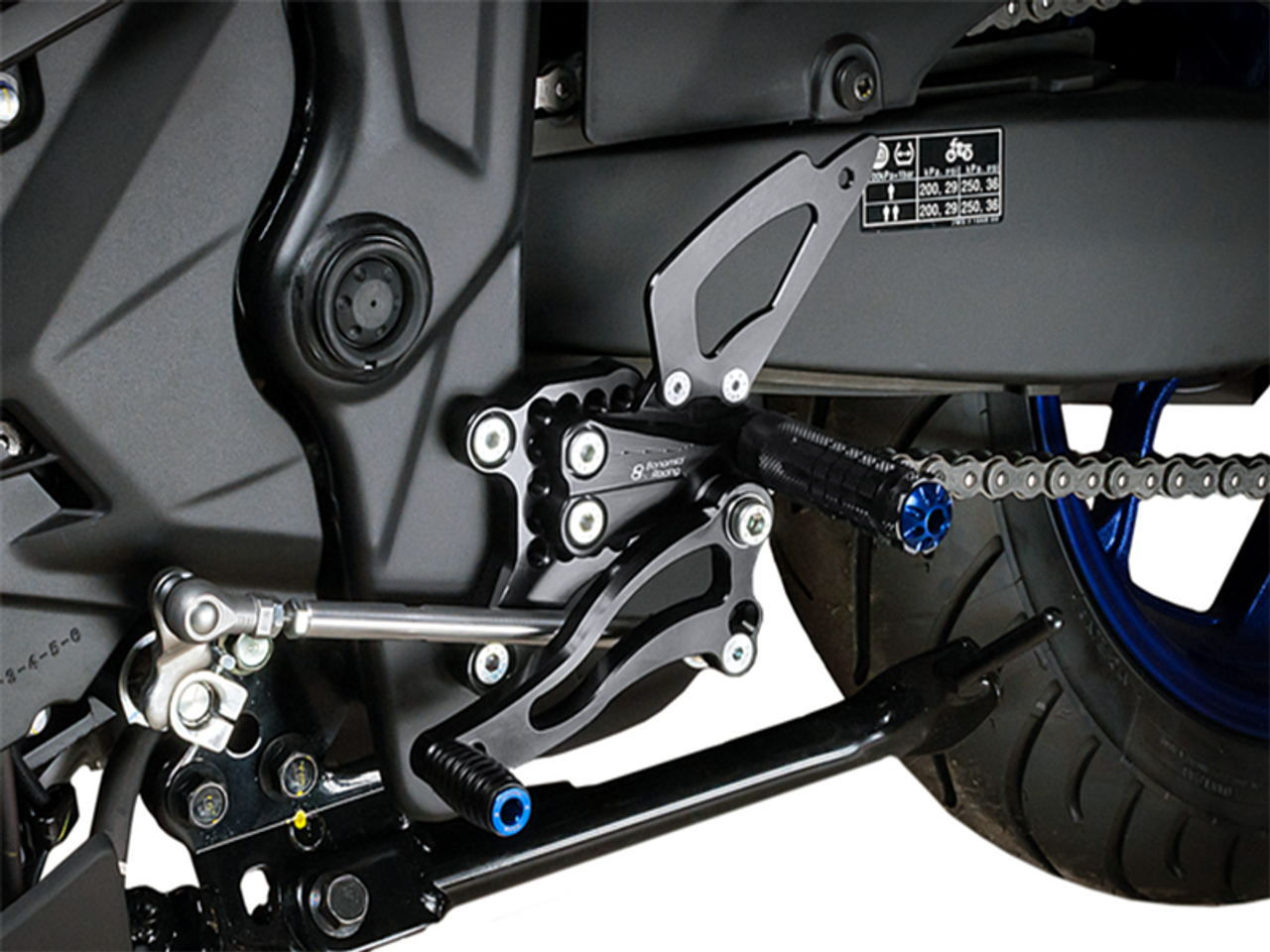 Bonamici Yamaha R3 Rearsets (2015+)