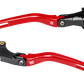 Bonamici Yamaha MT-09 Folding Levers (21-23) (Black/Red)