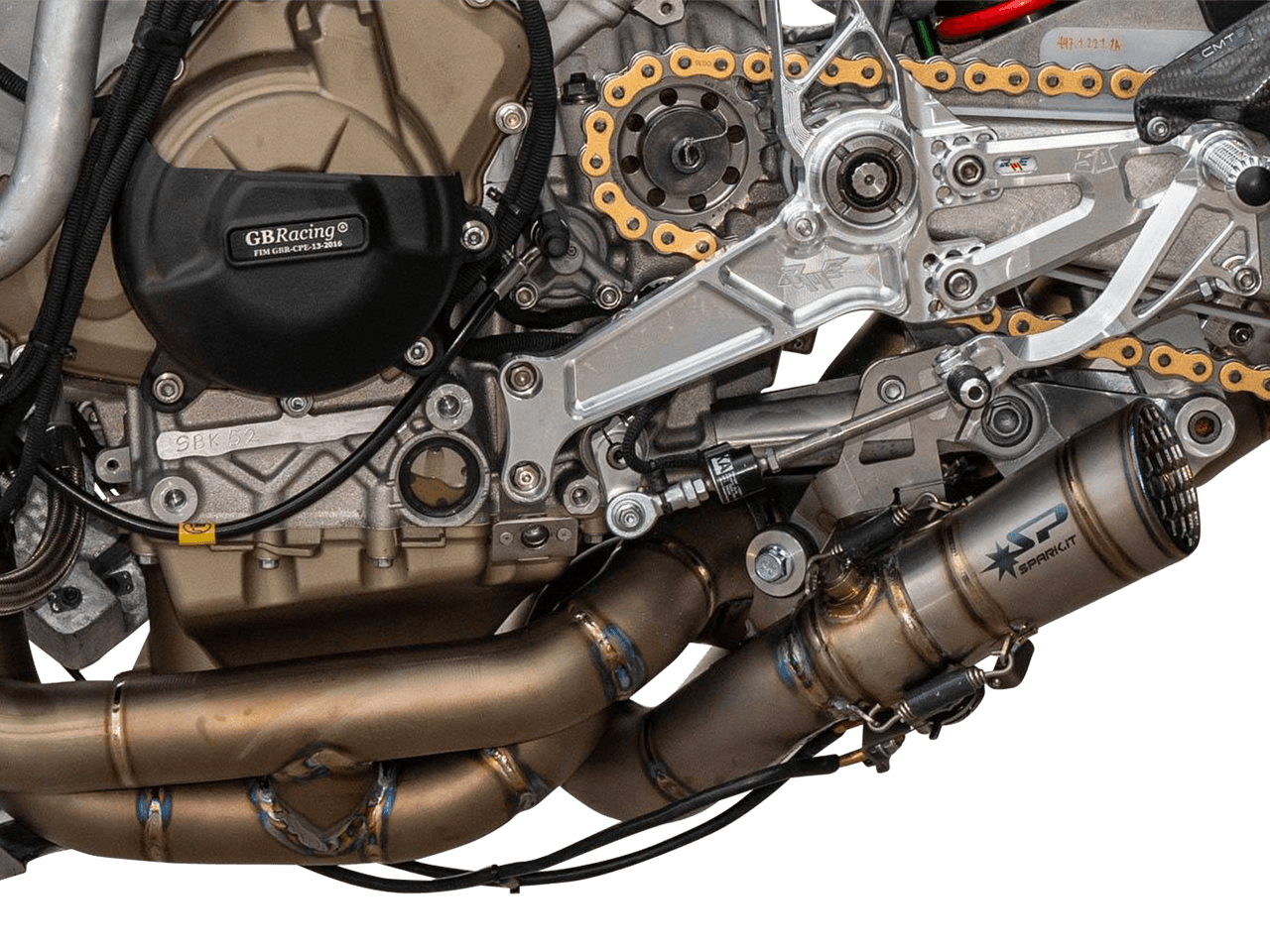 Spark Ducati Panigale V4 S/R "SBK Replica" Titanium Exhaust System (SingleArm Rear)