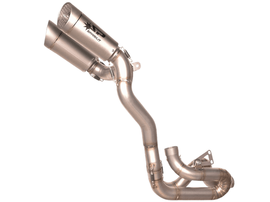 Spark Ducati Panigale V4 S/R Streetfighter "Double Grid-O" Titanium Semi-Full Exhaust System (SingleArm Rear)