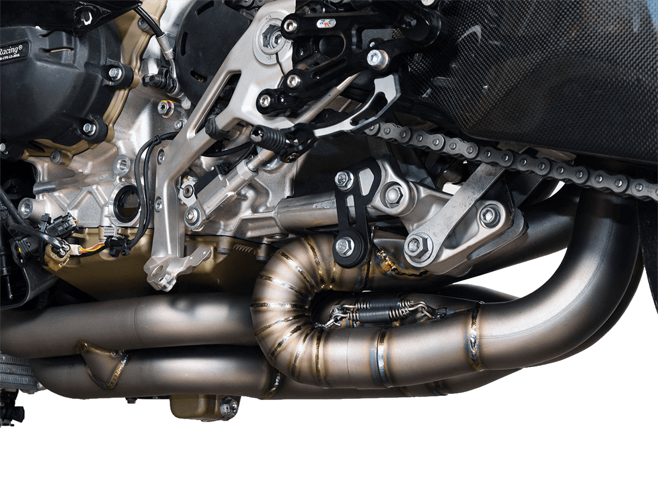 Spark Ducati Panigale V4 S/R Streetfighter "Double Grid-O" Titanium Full Exhaust System (WSBK Evolution) (SingleArm Rear)