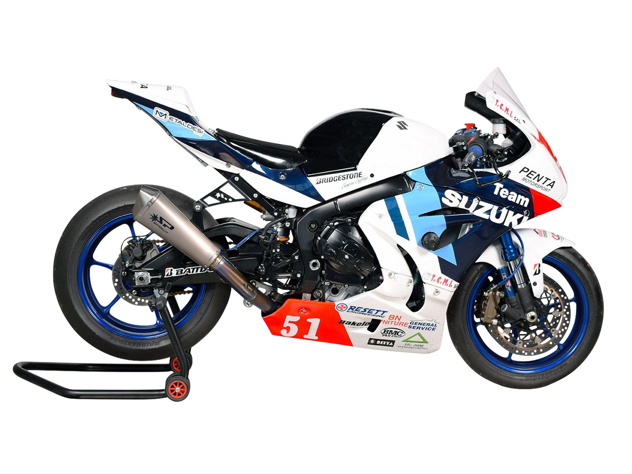 Spark Suzuki GSX-R 1000 "Konix" Titanium Full Exhaust System (2017+)