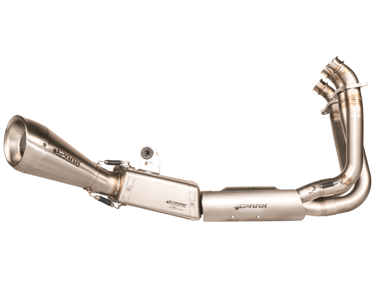 Spark Triumph Trident 660 "60'S" Full Exhaust System (Race)