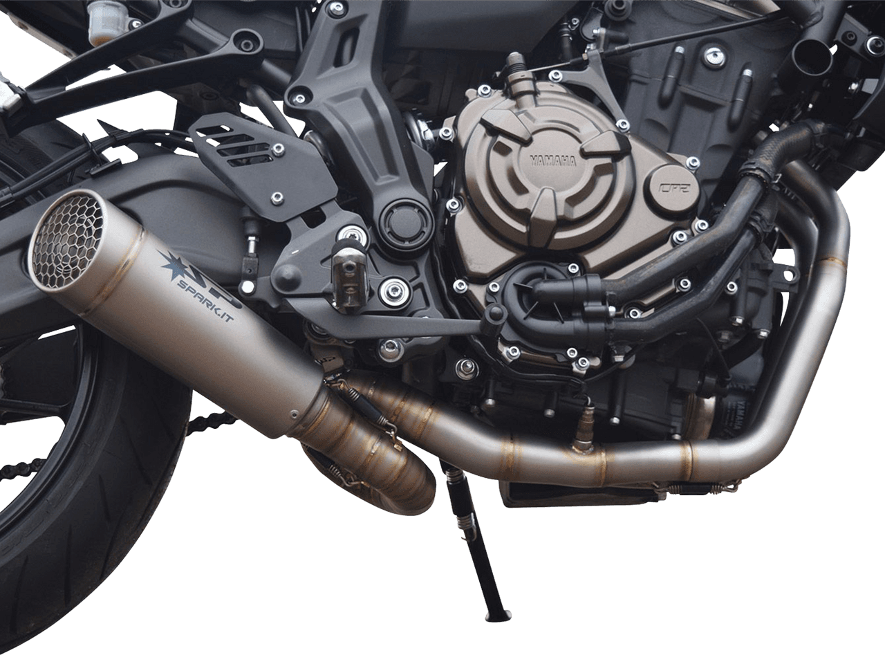Spark Yamaha MT-07 "Grid-O" Full Exhaust System (14-20)