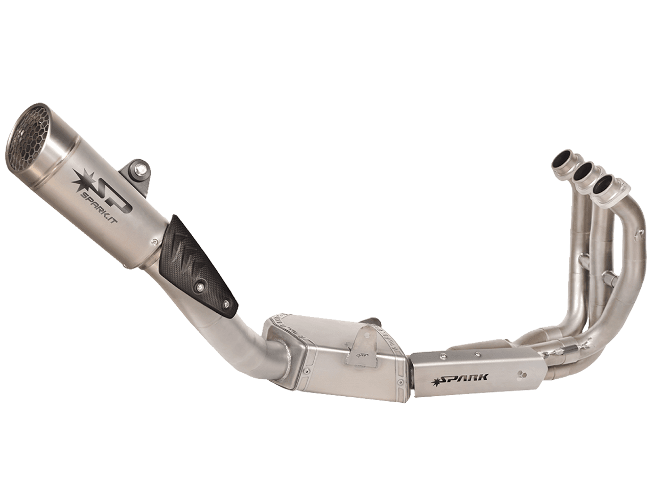 Spark Yamaha MT-09 "High Mount Grid-O" Full Exhaust System (Euro5) (21-23)