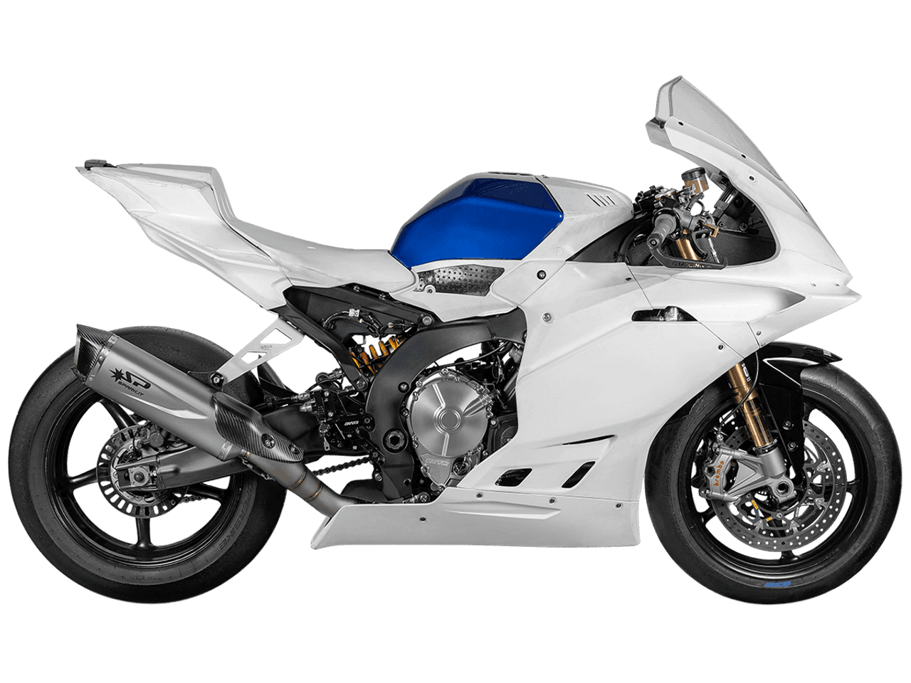 Spark Yamaha R9 "Force Evo" Titanium Full Exhaust System (FIM-SSP600)